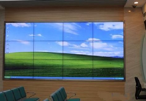 宁化液晶拼接屏的另类用法。